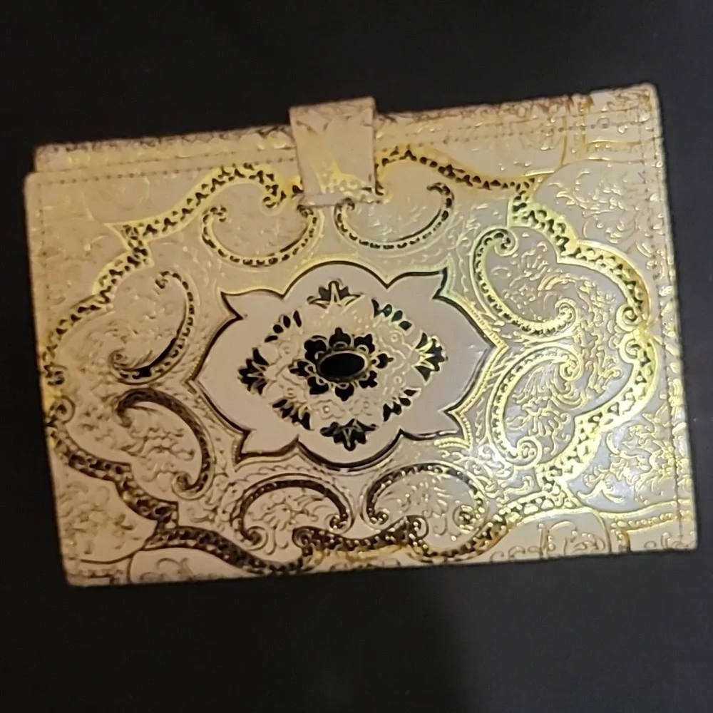 Italarts Gold Vintage Wallet Made In Italy - Picture 2 of 9